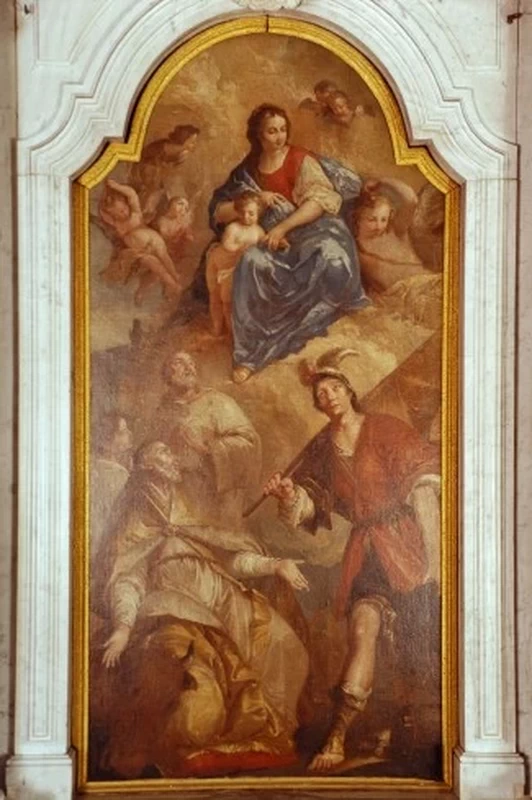 Madonna con Gesù Bambino e santi